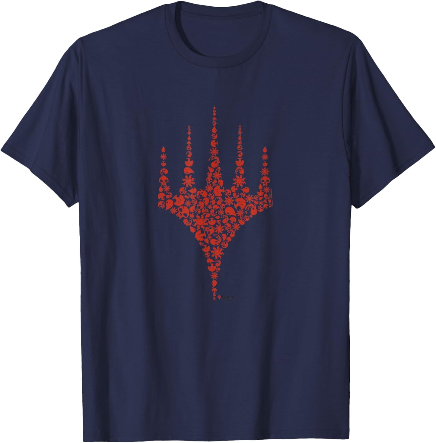 Magic: The Gathering Logo Lots T-Shirt - T-Shirt | Navy