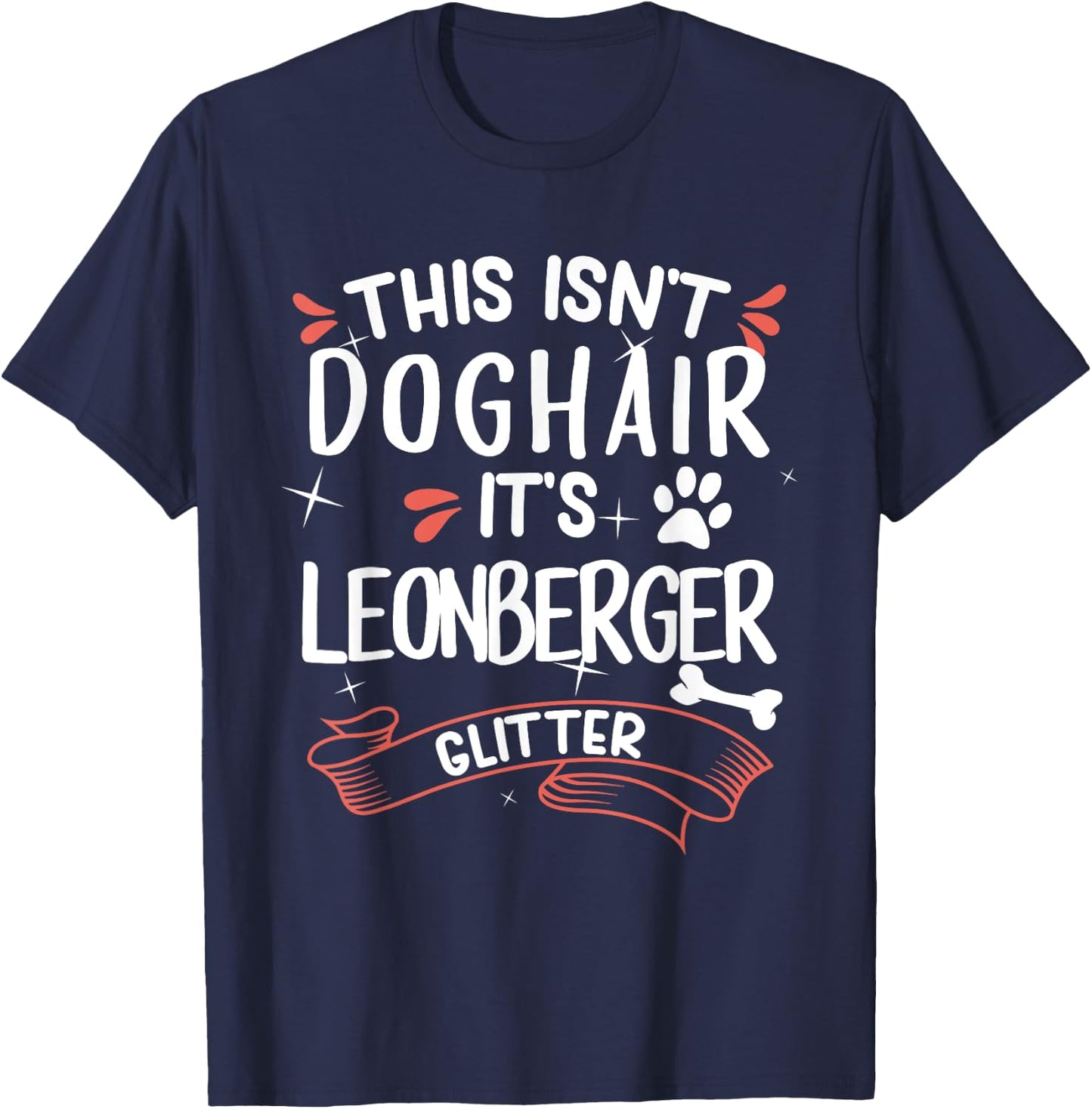 Leonberger Shirt Men Women Dog Mom Dog Lover T-Shirt - T-Shirt | Navy