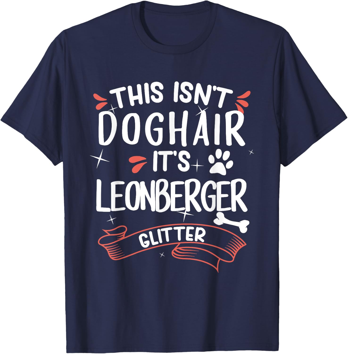 Leonberger Shirt Men Women Dog Mom Dog Lover T-Shirt - T-Shirt | Navy