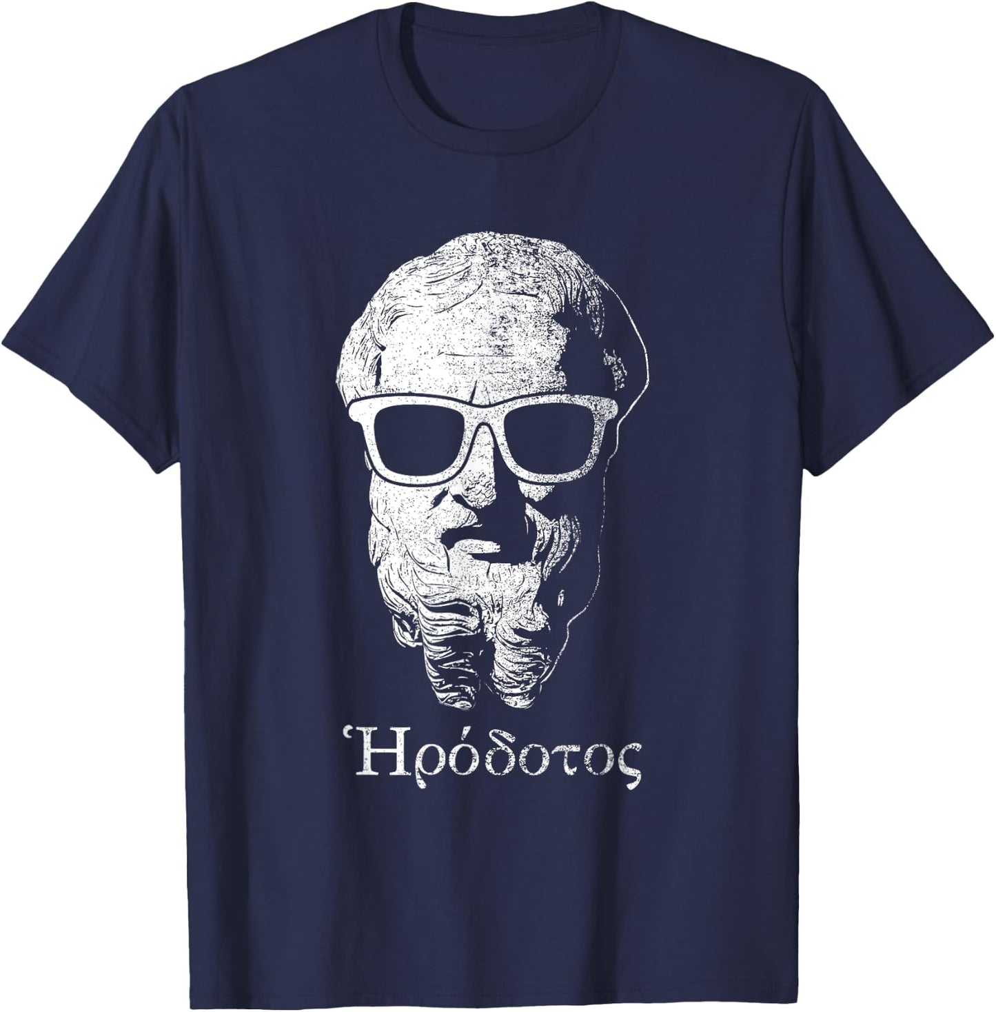 Funny Herodotus Ancient Greek Historian T-Shirt - T-Shirt | Navy