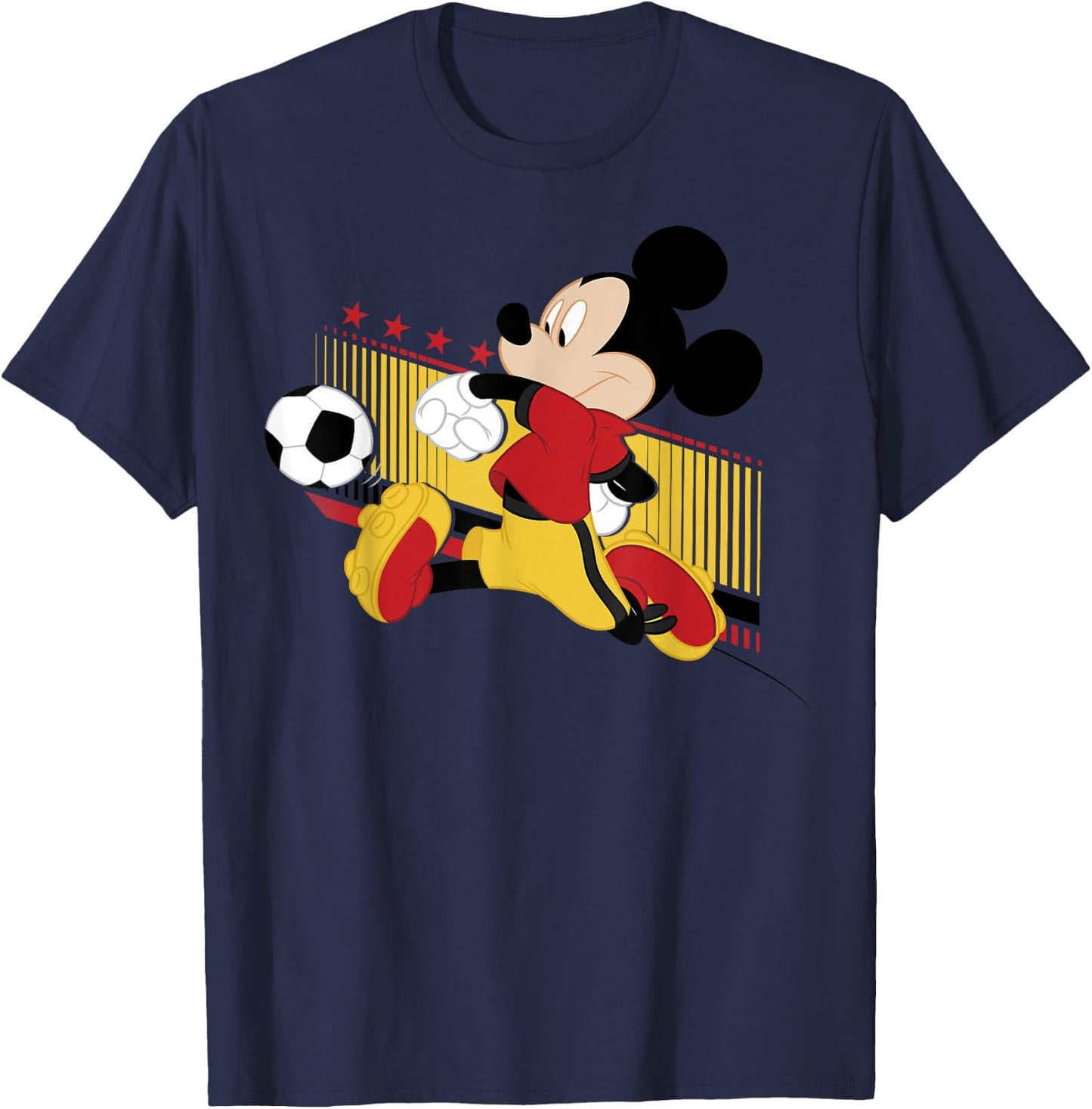 Disney Mickey And Friends Mickey Mouse Germany Soccer T-Shirt - T-Shirt | Navy