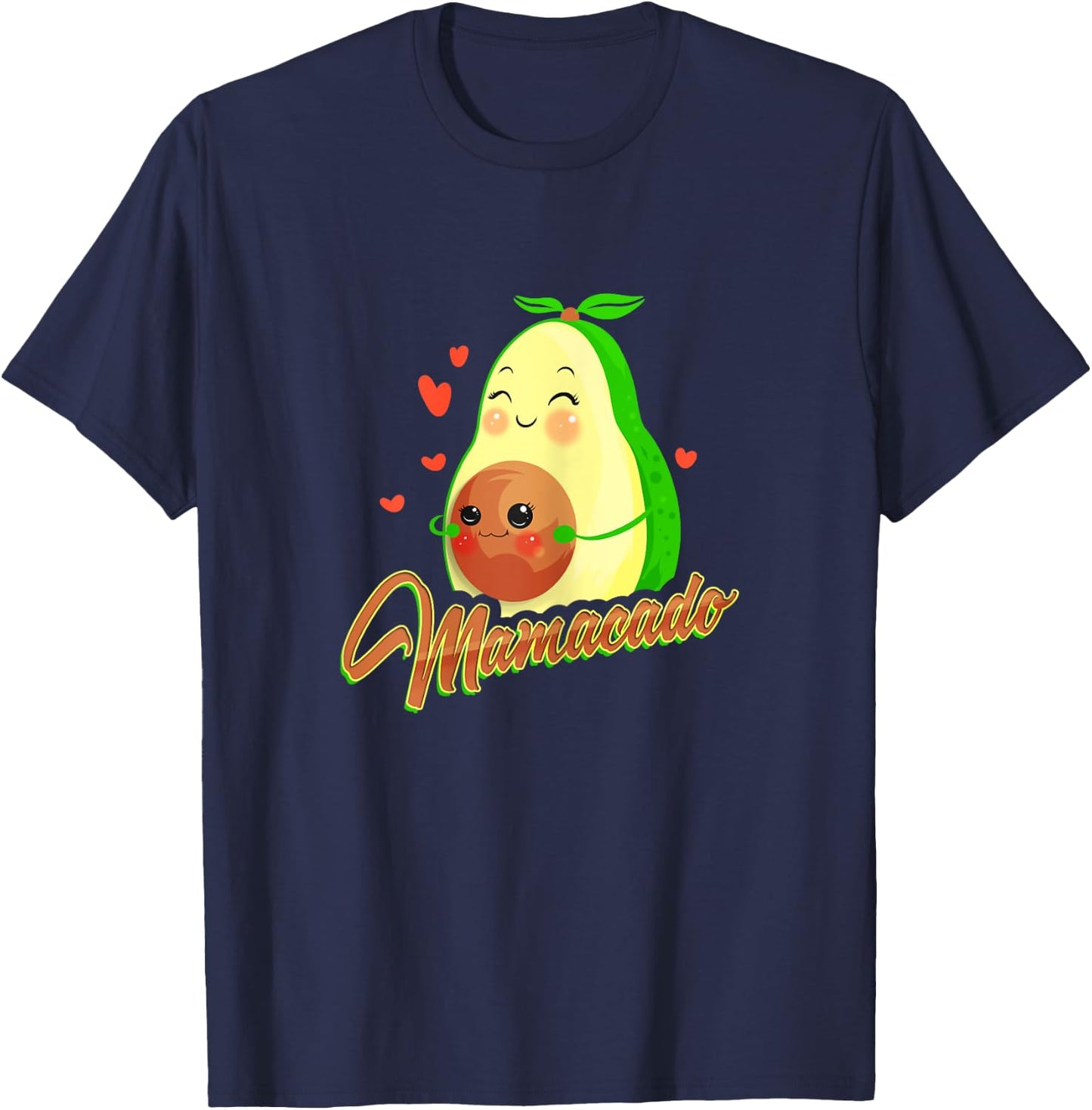 Mother Avocado Gift Baby Birth Party Cinco De Mayo T-Shirt - T-Shirt | Navy