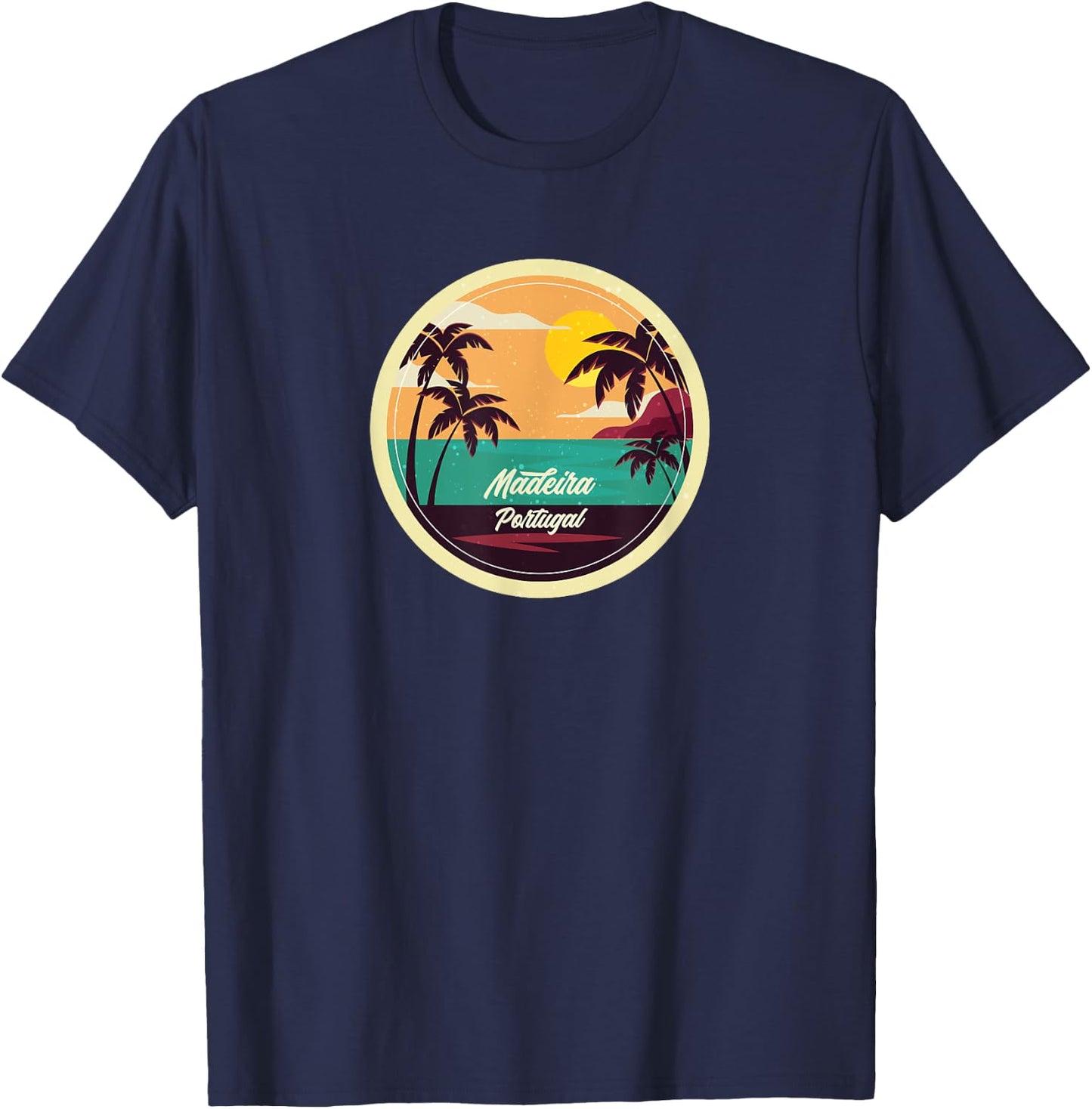 Madeira Souvenir - Portugal Reminder T-Shirt - T-Shirt | Navy