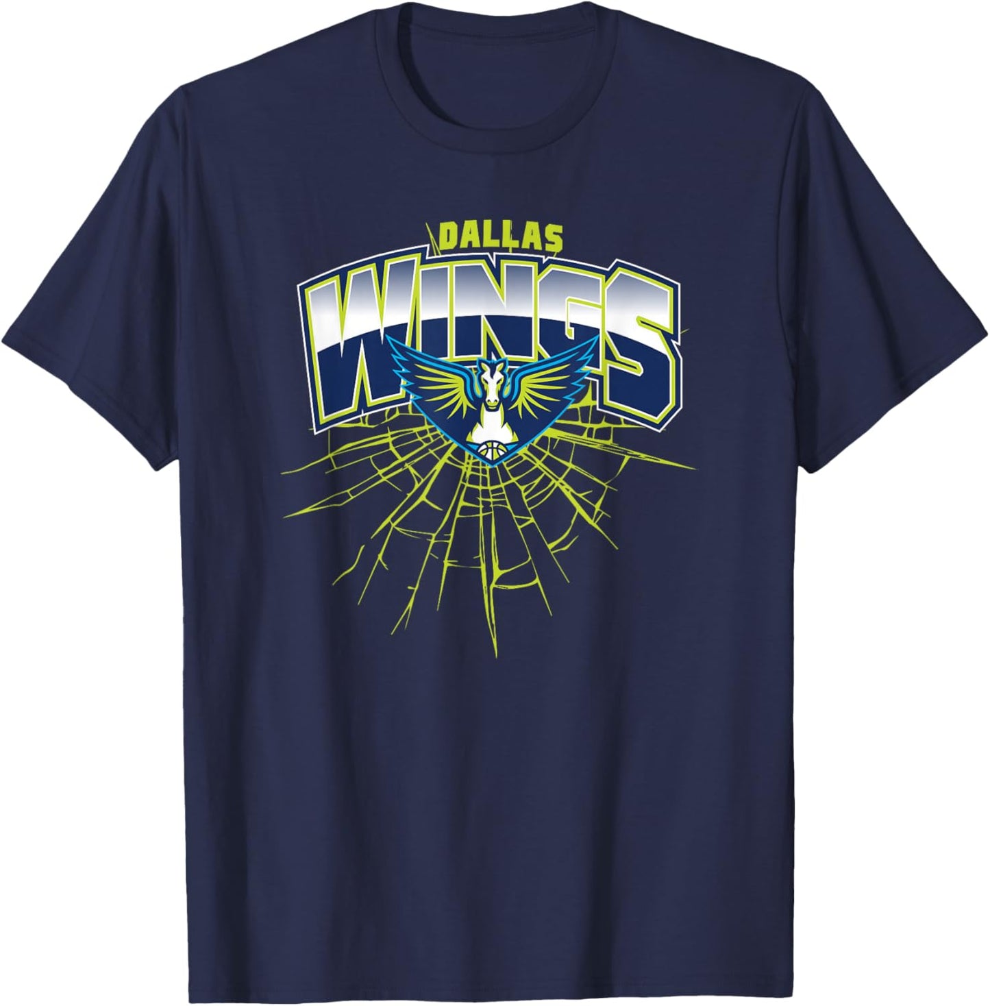 WNBA Dallas Wings Record Breaker T-Shirt - T-Shirt | Navy