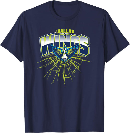 WNBA Dallas Wings Record Breaker T-Shirt - T-Shirt | Navy