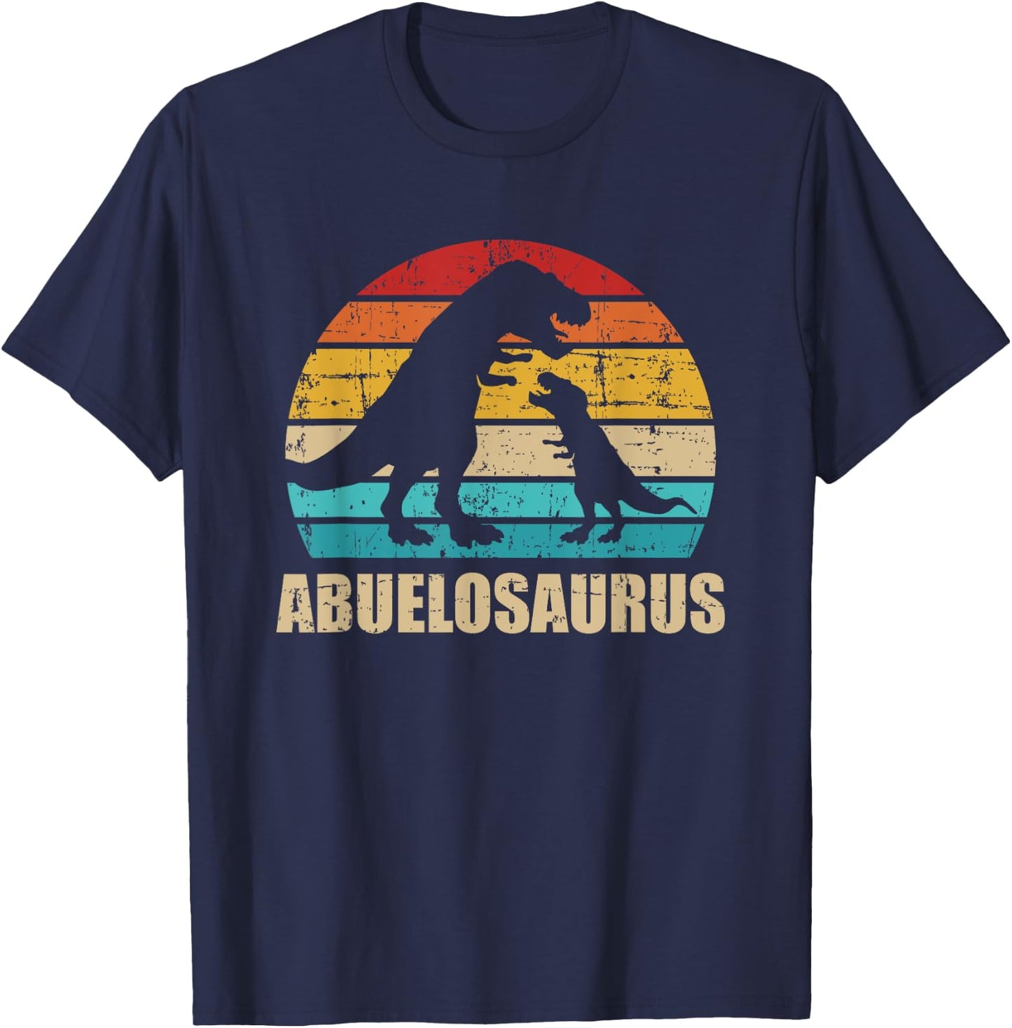 Abuelosaurus vintage retro para abuelo T-Shirt - T-Shirt | Navy