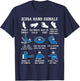 Funny Scuba Hand Signals Scuba Diving Dive T-Shirt - T-Shirt | Navy