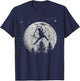 Scooter Stunt Retro Style Moon Scooter Gifts T-Shirt - T-Shirt | Navy