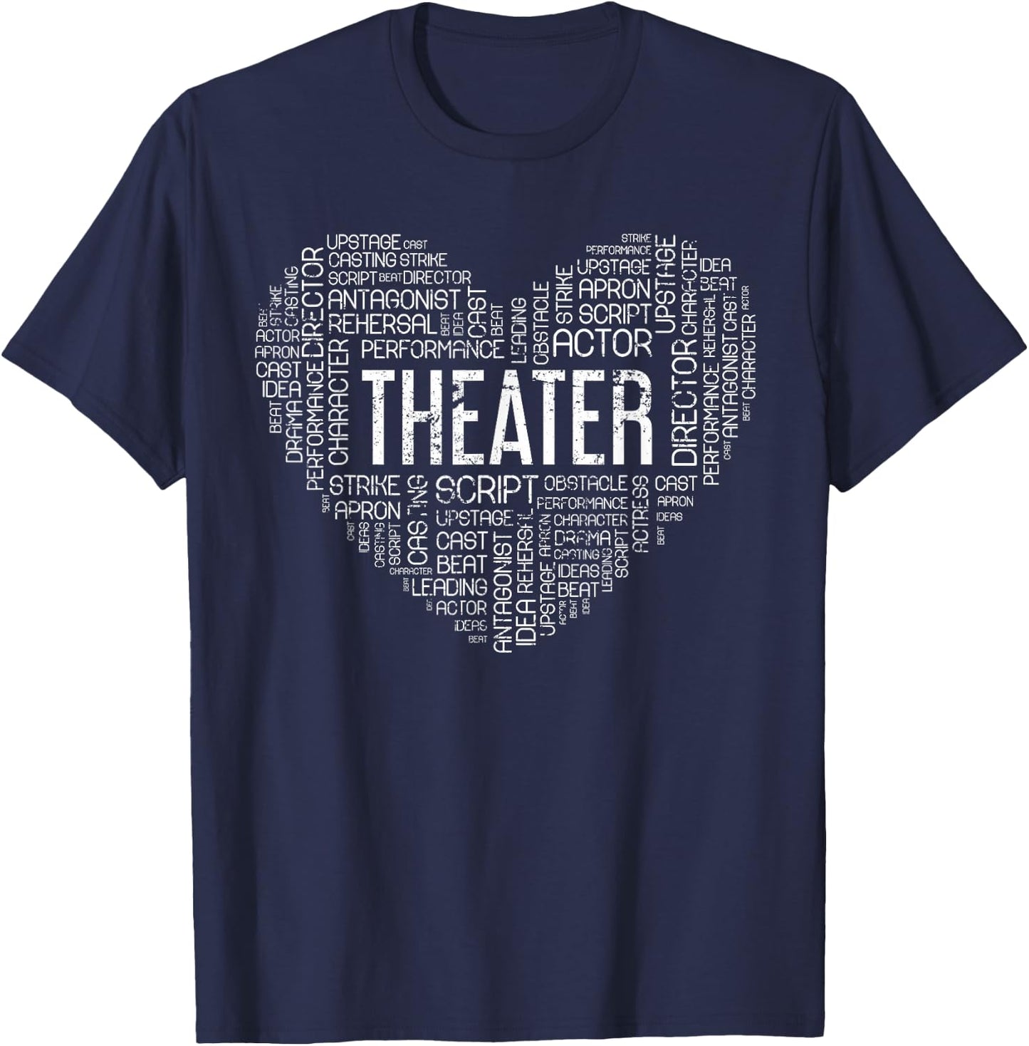 Love Theatre T-Shirt - T-Shirt | Navy
