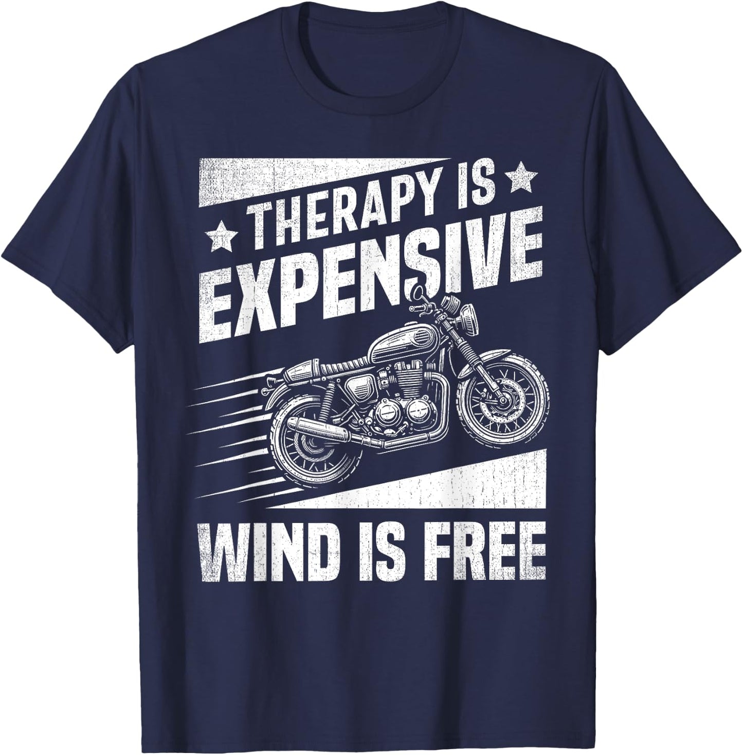 Cool Motorcycle Women Motorcycle Lovers Bike Rider T-Shirt - T-Shirt | Navy