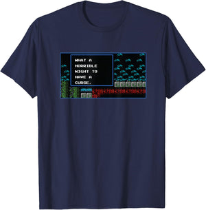 What a Horrible Night to have a Curse T-Shirt - T-Shirt | Navy