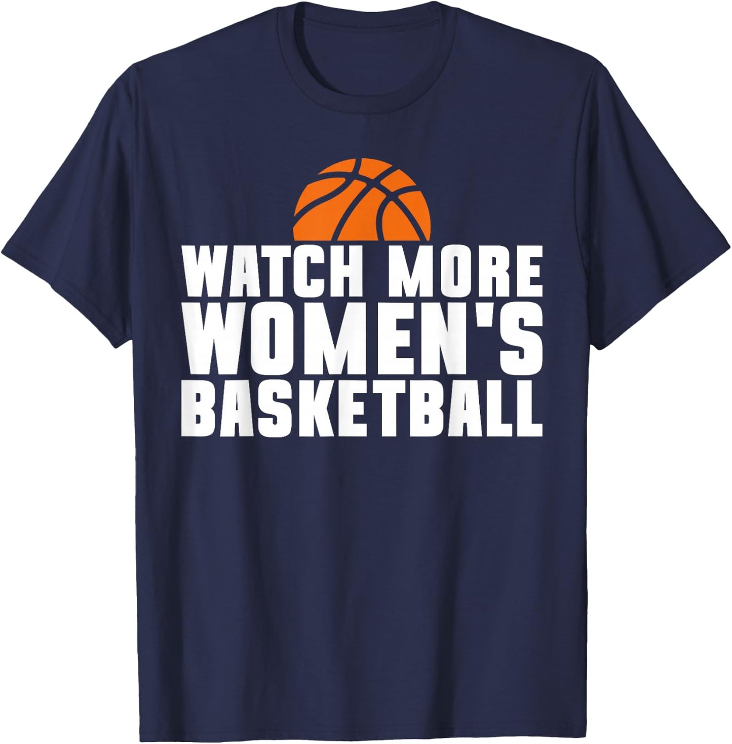 Watch More Women's Basketball Player Women T-Shirt - T-Shirt | Navy