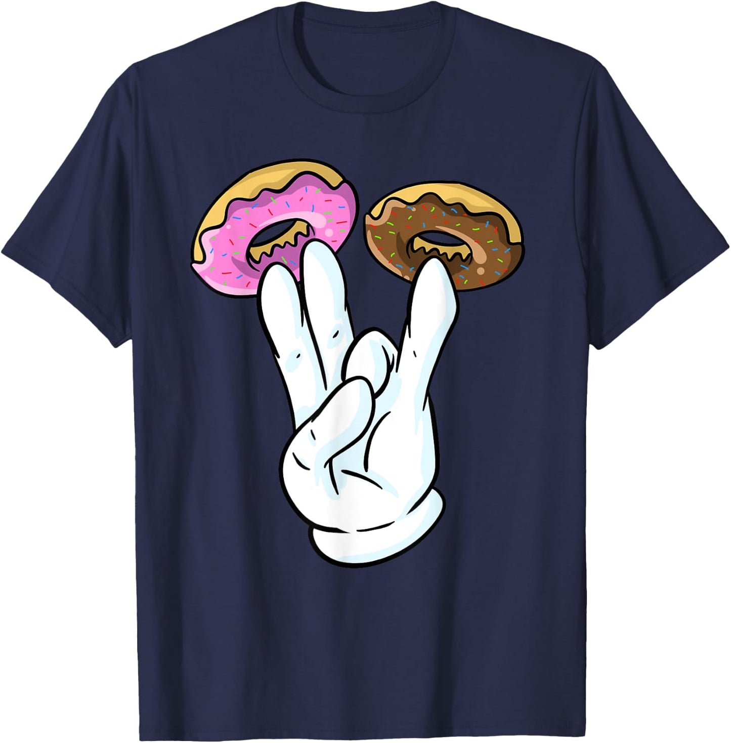 Funny Two In The Pink One In The Stink Gift Women T-Shirt - T-Shirt | Navy