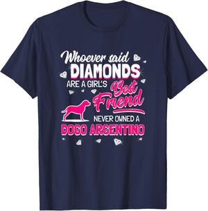 Dogo Argentino T-Shirt - T-Shirt | Navy