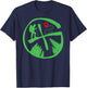 Geocaching Geocache Hiking Outdoor - -Adults, -Kids - Black - Short Sleeve - Small - Classic Fit - Cotton, Polyester Blend T-Shirt - T-Shirt | Navy