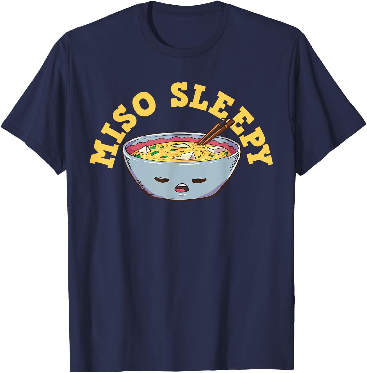 Miso Sleepy T-Shirt - T-Shirt | Navy