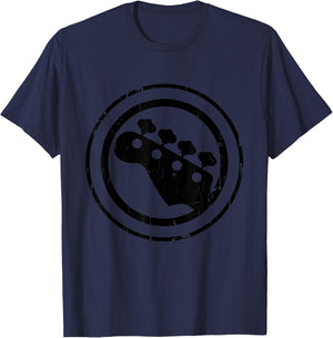 Bass Player Bass Guitar Vintage Bassist Gift T-Shirt - T-Shirt | Navy