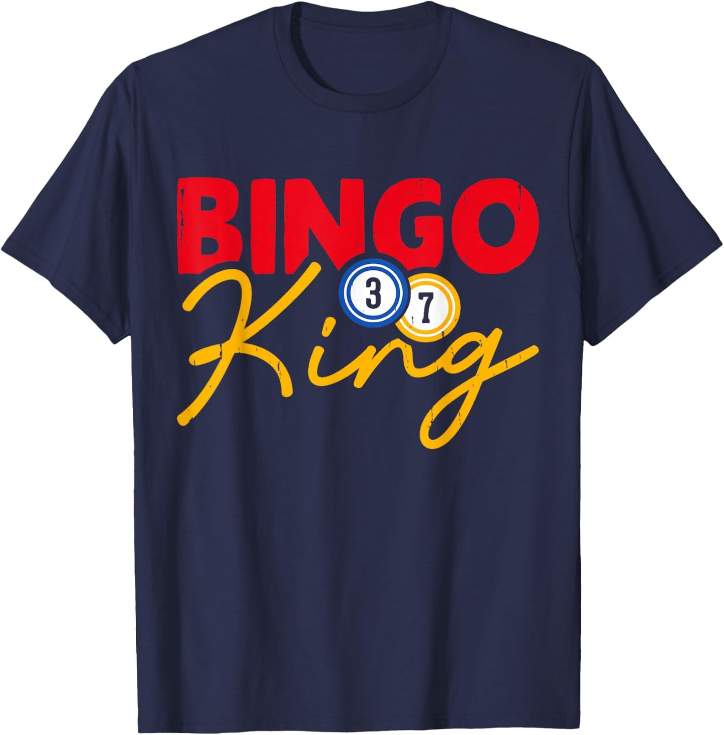 Bingo King T-Shirt - T-Shirt | Navy