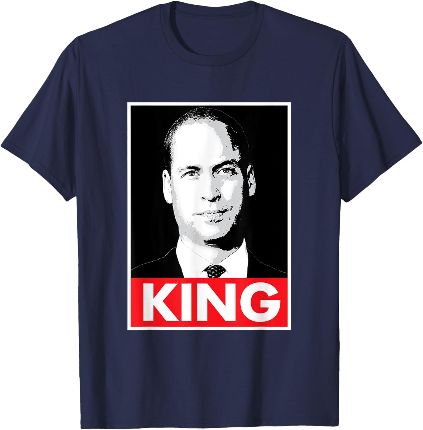 King William T-Shirt - T-Shirt | Navy