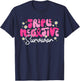 Triple Negative Survivor Warrior Breast Cancer Awareness T-Shirt - T-Shirt | Navy