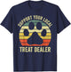 Dog Treat Dealer Funny Humor Dog Owner Dog Treats Dog Lover Women T-Shirt - T-Shirt | Navy