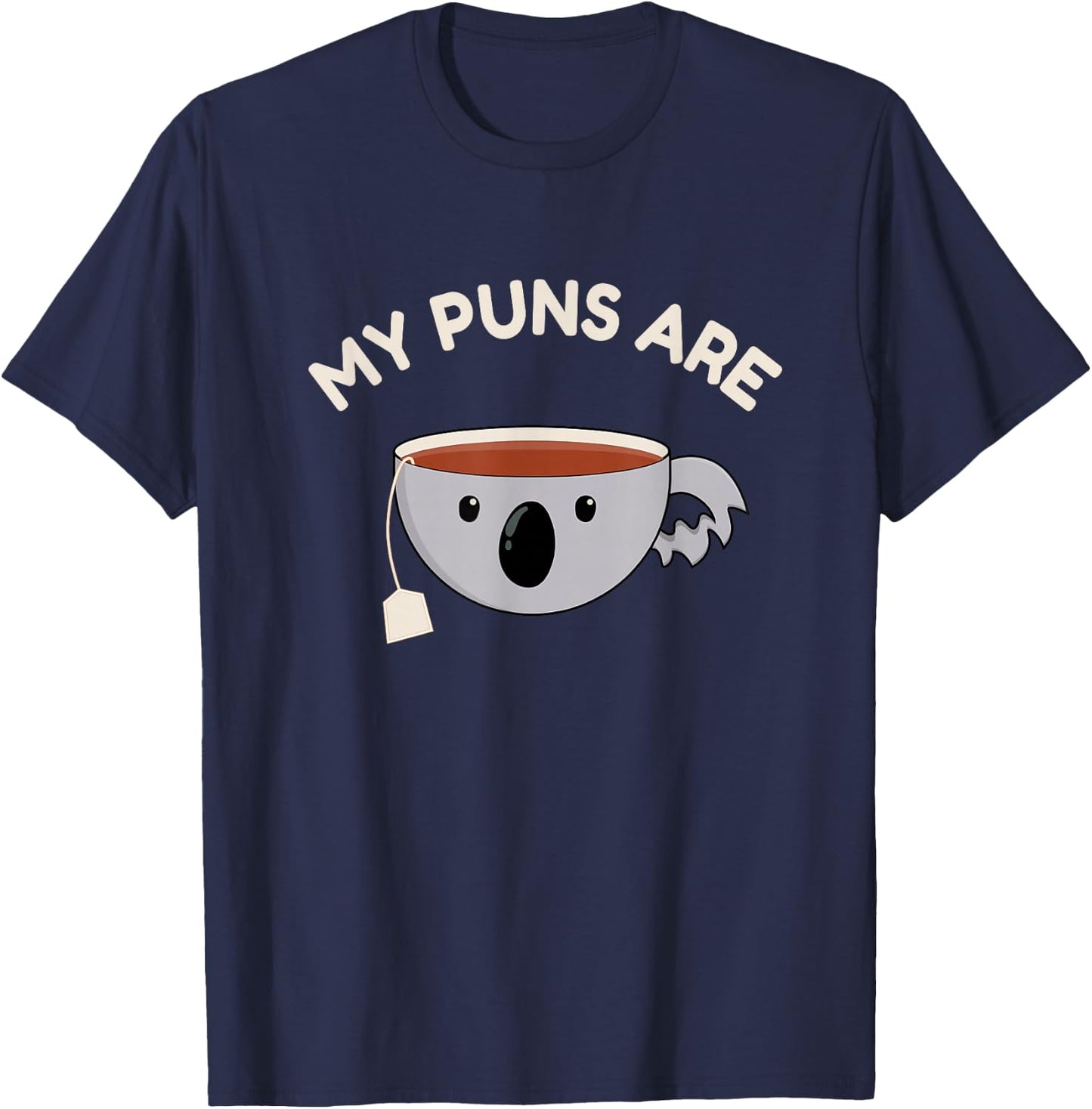My Puns Are Koala T-Shirt - T-Shirt | Navy