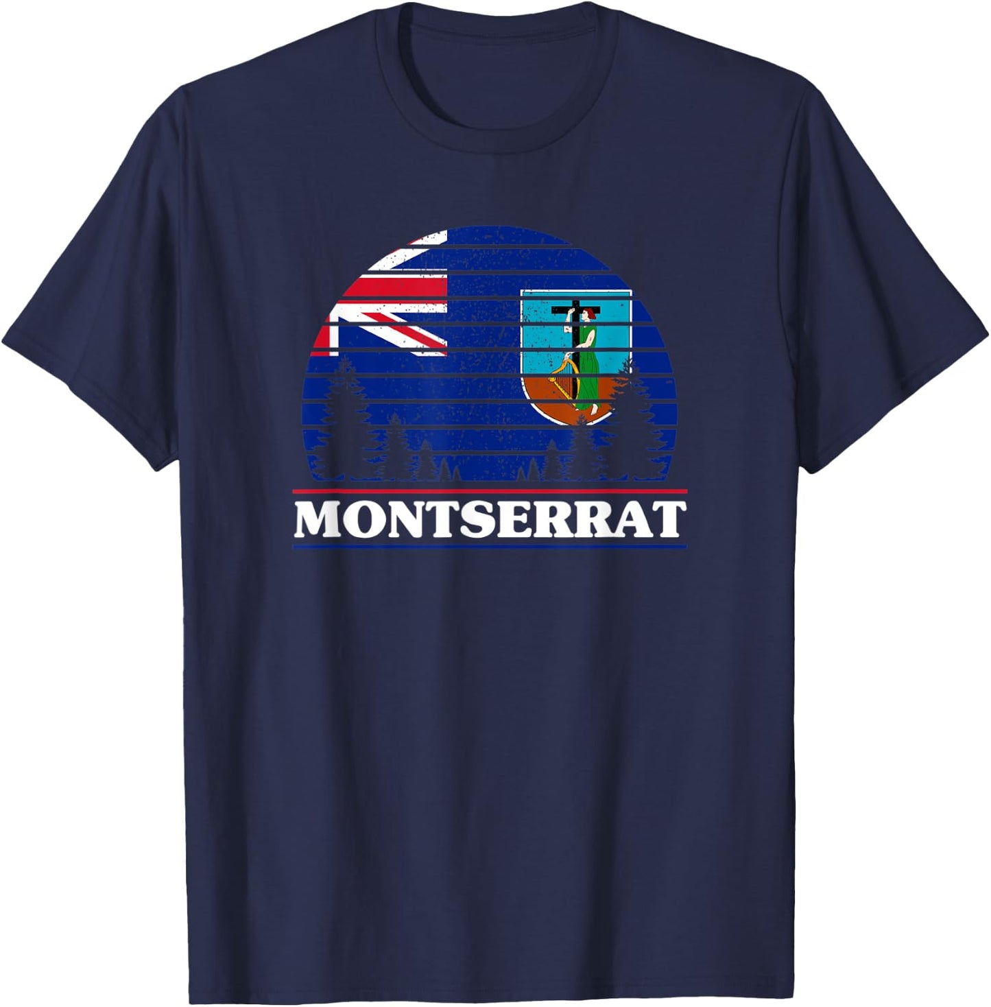 Montserrat T-Shirt - T-Shirt | Navy