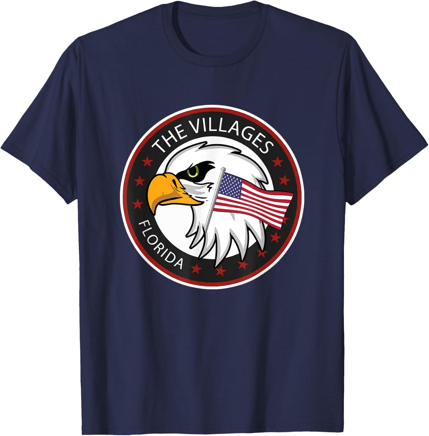 The Villages Florida FL T-Shirt - T-Shirt | Navy