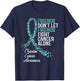 Ovarian Cancer Awareness Friends Support T-Shirt - T-Shirt | Navy