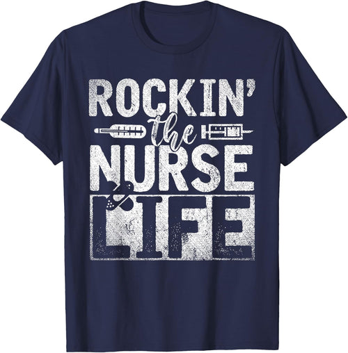 Rocking The Nurse Life Syringe Funny Nursing Gift Nurse