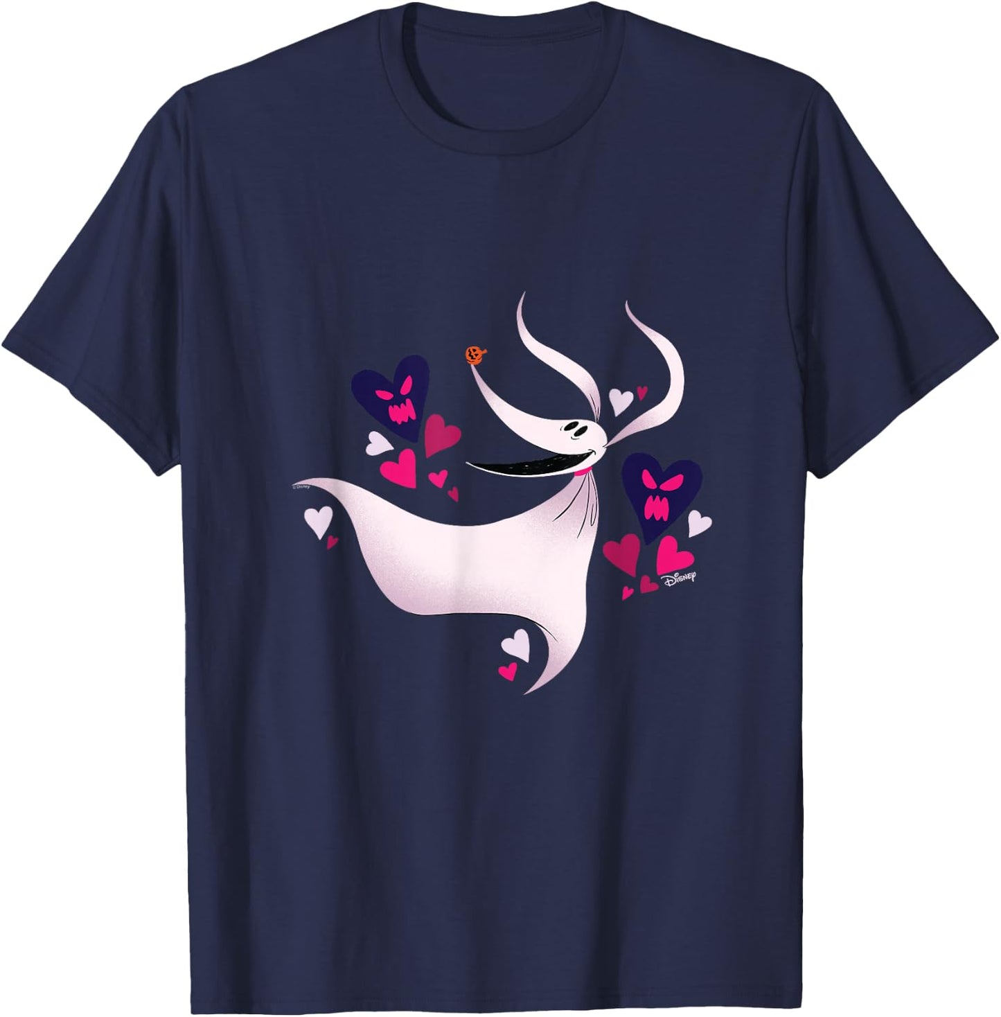 The Nightmare Before Christmas - Zero T-Shirt - T-Shirt | Navy