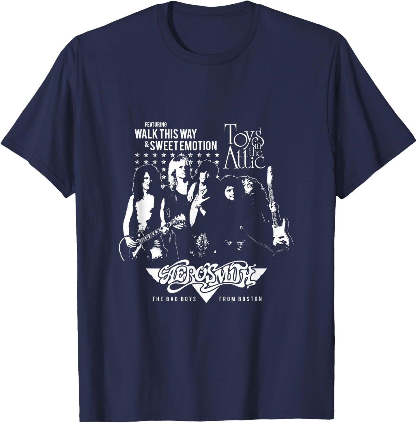 Aerosmith - Toys In The Attic T-Shirt - T-Shirt | Navy