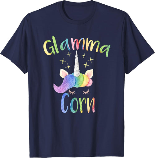 Glamma Corn Funny Unicorn Grandma