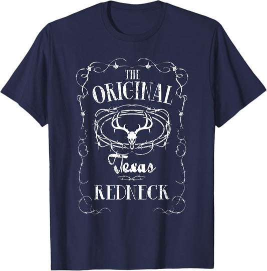 The Original Texas Redneck T-Shirt - T-Shirt | Navy