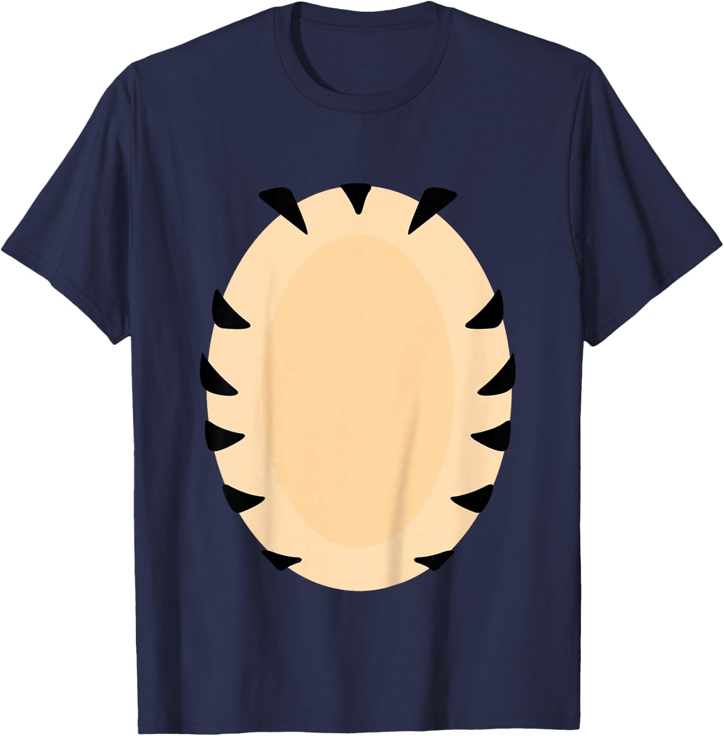 Kids Tiger Costume Kids Children Orange Boy Girl DIY T-Shirt - T-Shirt | Navy