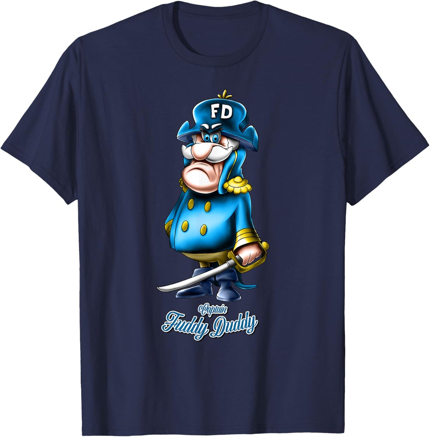 Captain Fuddy Duddy T-Shirt - T-Shirt | Navy