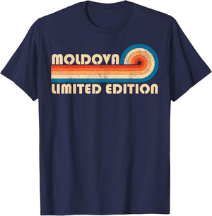MOLDOVA Country Travel Vacation Souvenir T-Shirt - T-Shirt | Navy