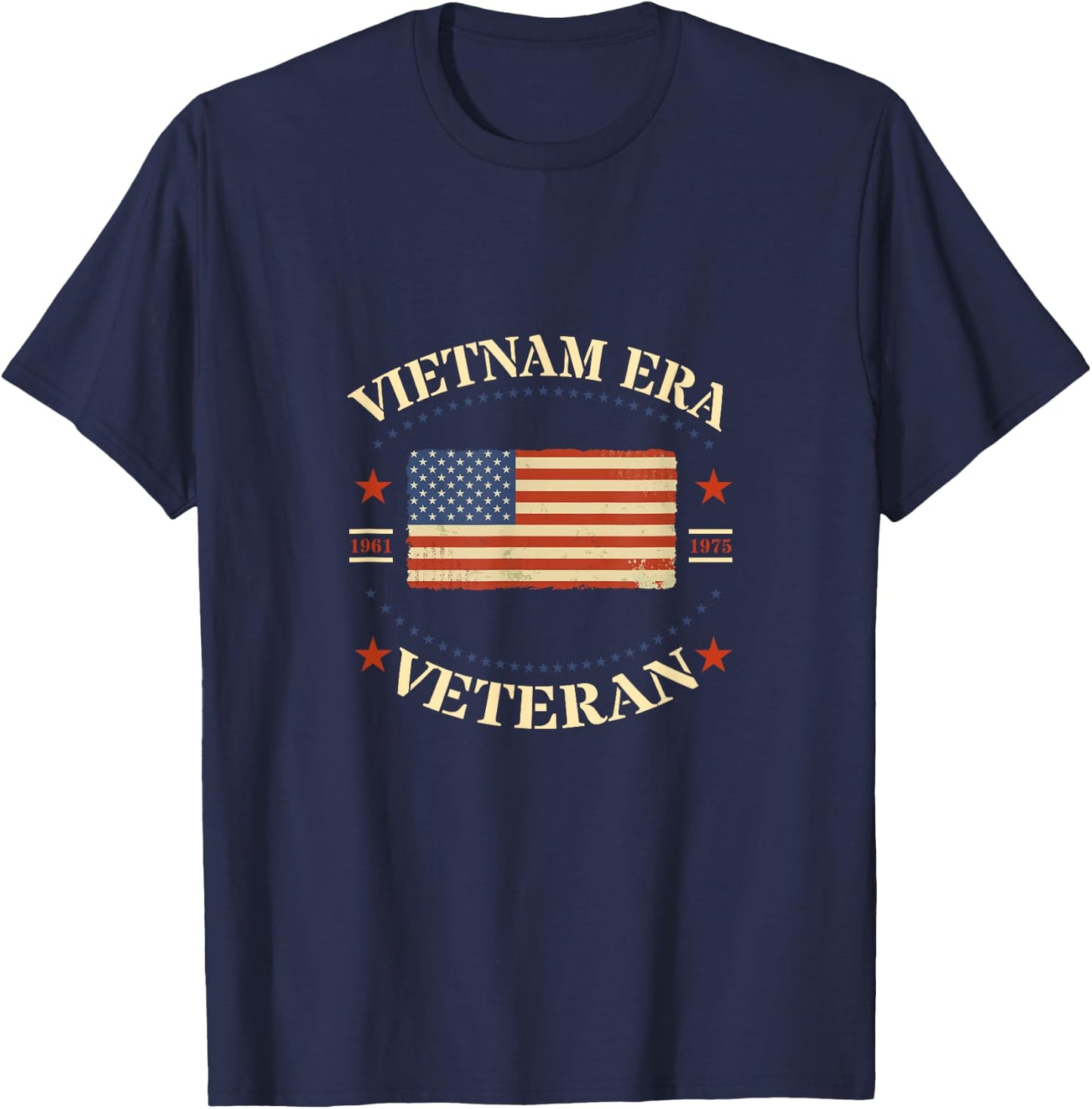 Vietnam Era Veteran 1961 - 1975 T-Shirt - T-Shirt | Navy