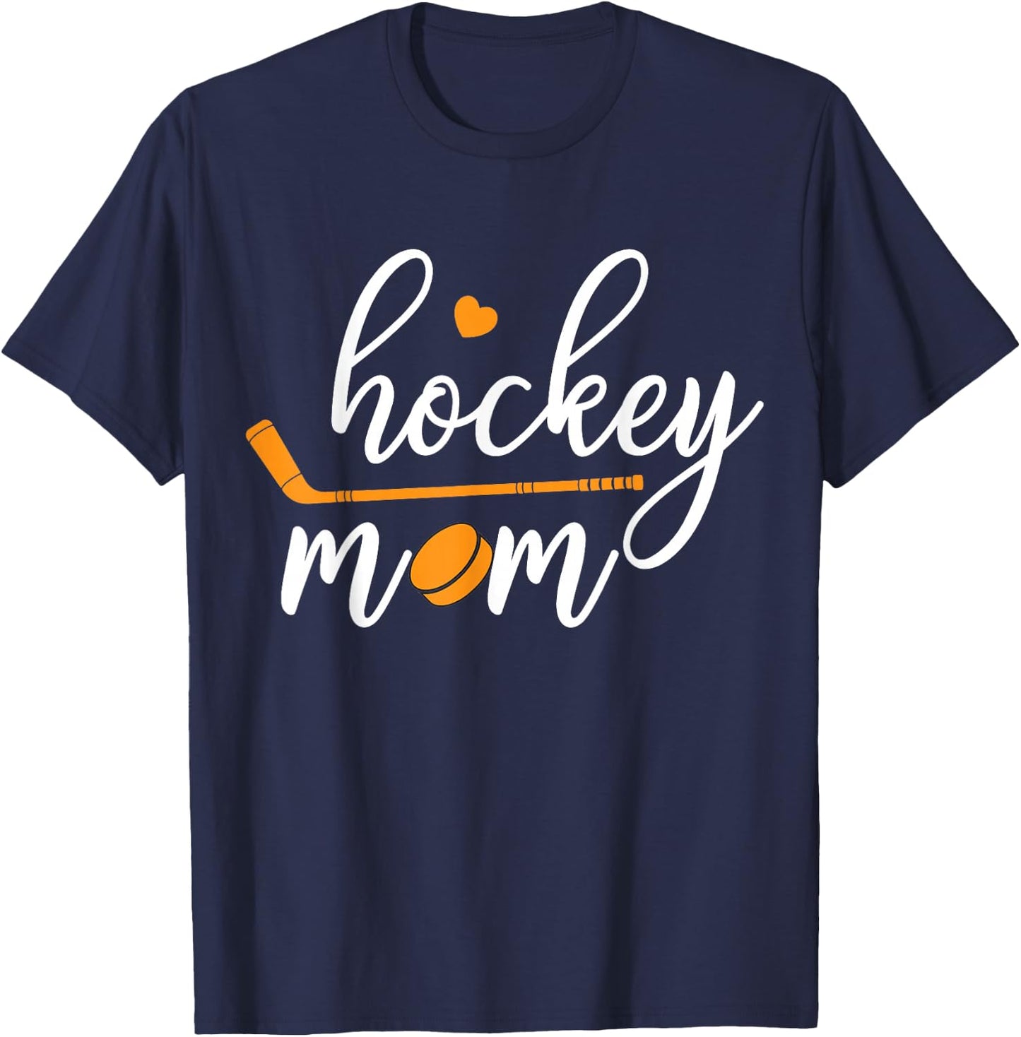Hockey Mom - Mother Mom T-Shirt - T-Shirt | Navy
