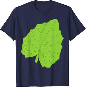 Matching with caterpillar - green leaf Halloween costume T-Shirt - T-Shirt | Navy