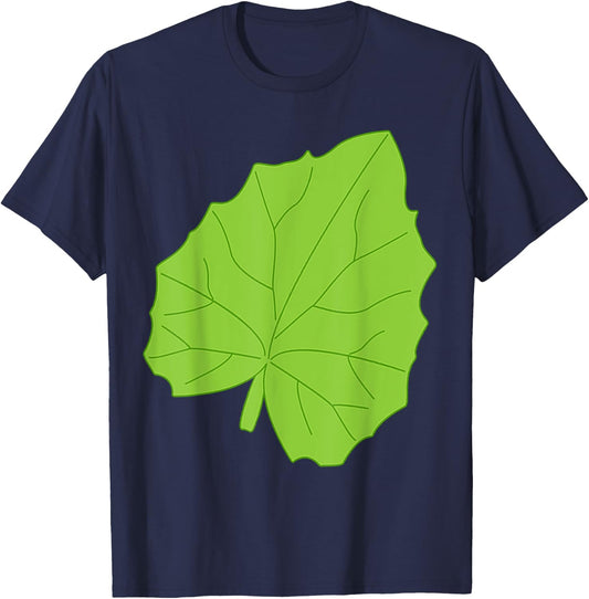 Matching with caterpillar - green leaf Halloween costume T-Shirt - T-Shirt | Navy