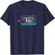 Ship in a Bottle T-Shirt - T-Shirt | Navy