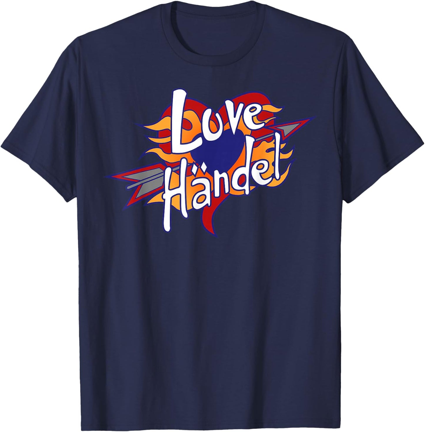 Disney Phineas and Ferb Love Handle Logo Small T-Shirt - T-Shirt | Navy