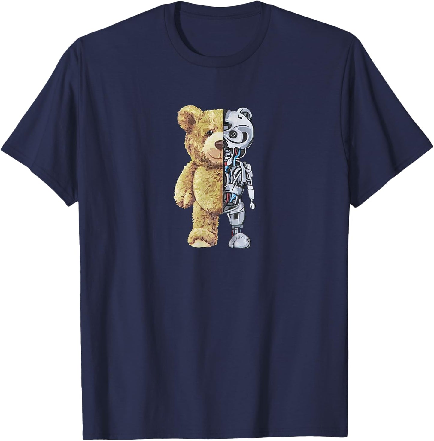 Teddy Robot T-Shirt - T-Shirt | Navy