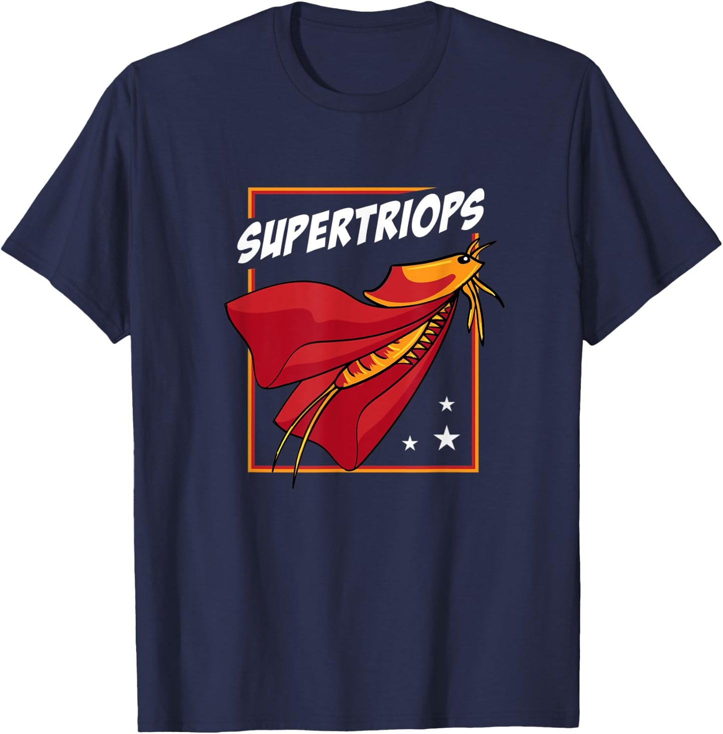 Supertriops funny Design for Pet Triops Fans T-Shirt - T-Shirt | Navy