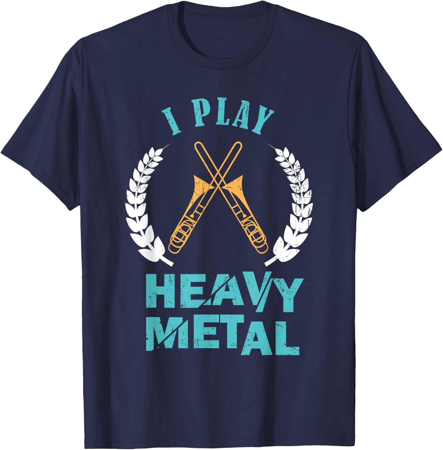 Trombone Musician - Orchestra Band Jazz Music Trombonist T-Shirt - T-Shirt | Navy