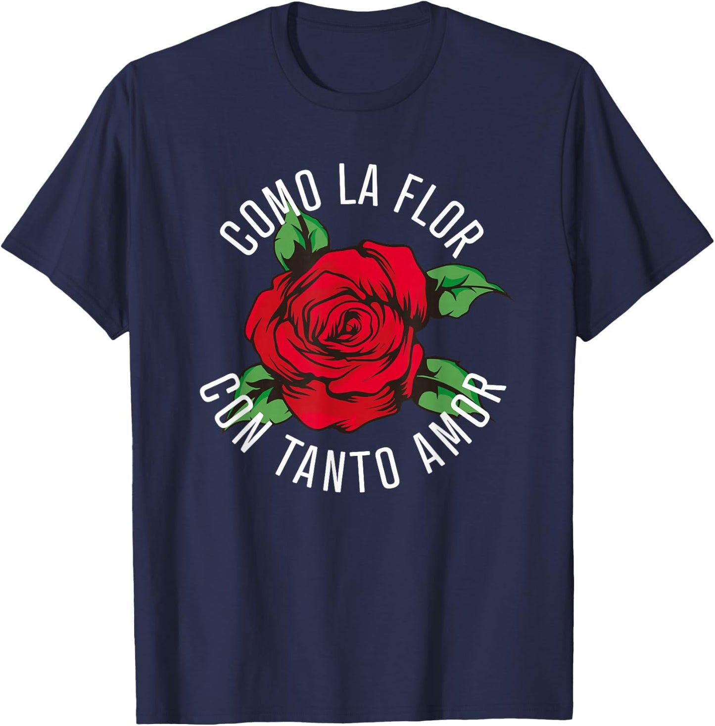 Como La Flor - Bailar Cumbia - Mexican Fiesta Regalo T-Shirt - T-Shirt | Navy