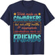Work Made Us Coworkers Friends Funny Office T-Shirt - T-Shirt | Navy