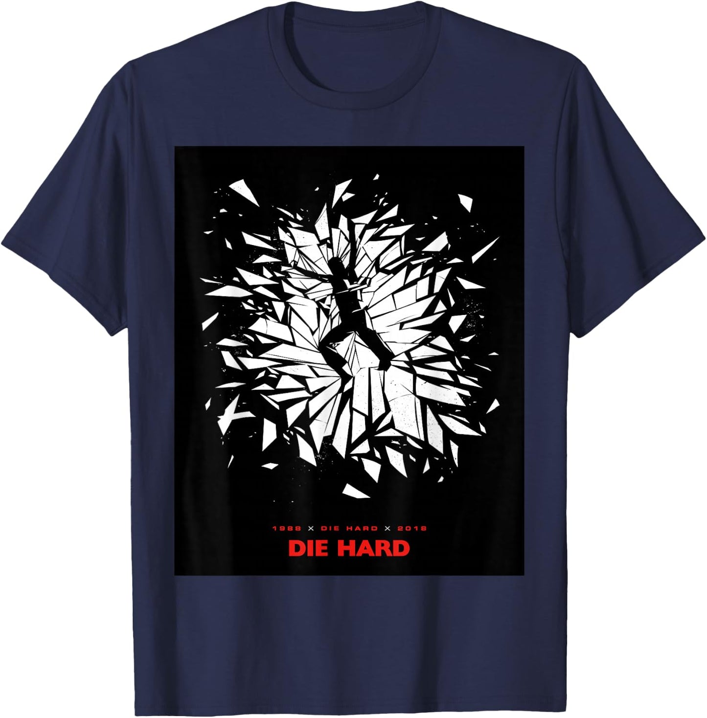 The Hard Movie Shattered Glass T-Shirt - T-Shirt | Navy