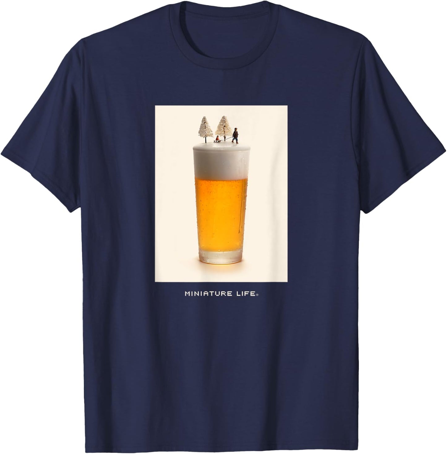 Cold Beer T-Shirt - T-Shirt | Navy